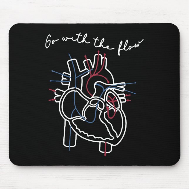 Cvicu Herzerkrankungen Anatomie Kardiologie Mensch Mousepad (Vorne)