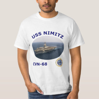 CVN 68 USS Nimitz Foto-T-Shirt T-Shirt