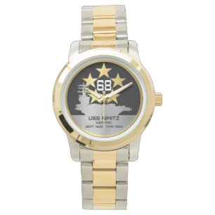 CVN-68 USS NIMITZ WESTPAC 88-89 WATCH ARMBANDUHR