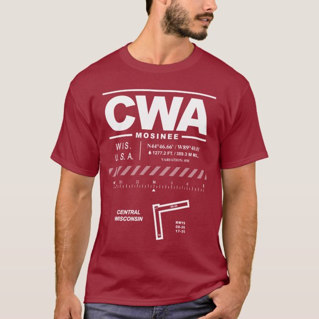 CWA T - Shirt Central Wisconsin (Vorderseite)