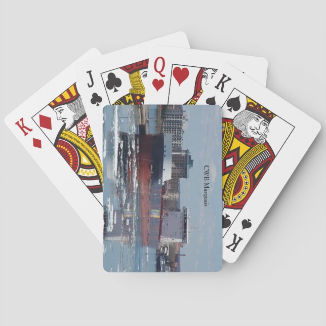 CWB Marquais Spielkarten (Rückseite)