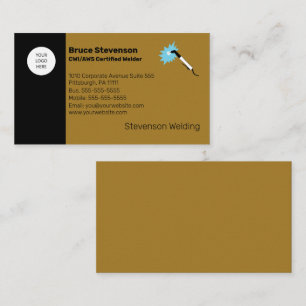 CWI   AWS Certified Welder Carte de visite