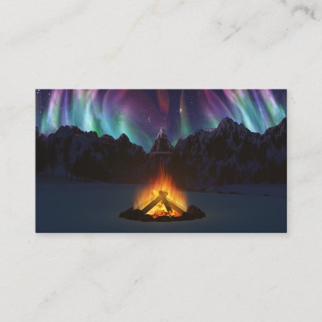 Cwm Aurora Lesezeichen Visitenkarte (Vorderseite)