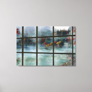 Cwm Autumn Frost Canvas Print Leinwanddruck