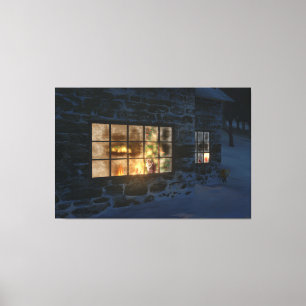 Cwm Christmas Canvas Print Leinwanddruck