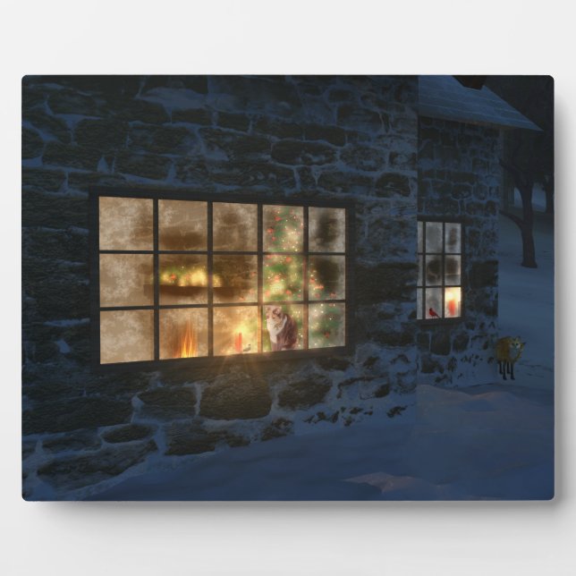 Cwm Christmas Foto Plaque Fotoplatte (Vorderseite)