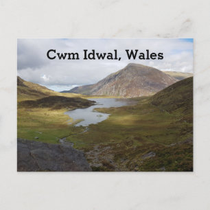 Cwm Idwal, Wales Feiertagspostkarte