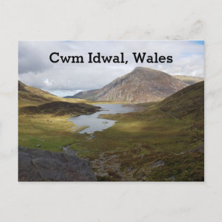 Cwm Idwal, Wales Feiertagspostkarte