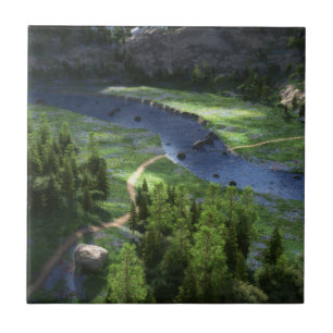 Cwm Solitude Decorative Tile Fliese