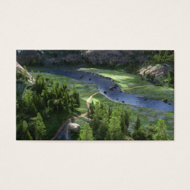 Cwm Solitude Lesezeichen (Vorderseite)