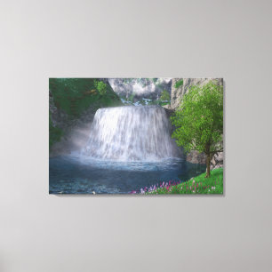 Cwm Wasserfall Canvas Print Leinwanddruck