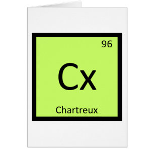 Cx - Chartreux-Katze Chemie Periodensystem-Symbol