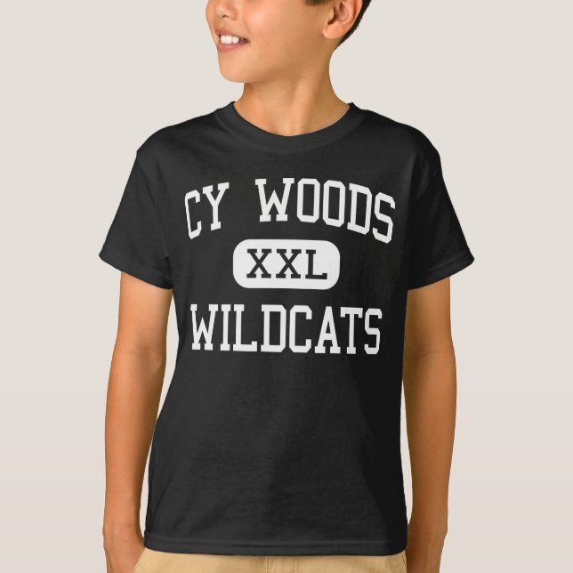 CY-Holz - Wildkatzen - Highschool - Zypresse Texas T-Shirt (Vorderseite)
