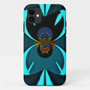 Cyan Abstrakt Art Print Case-Mate iPhone Hülle