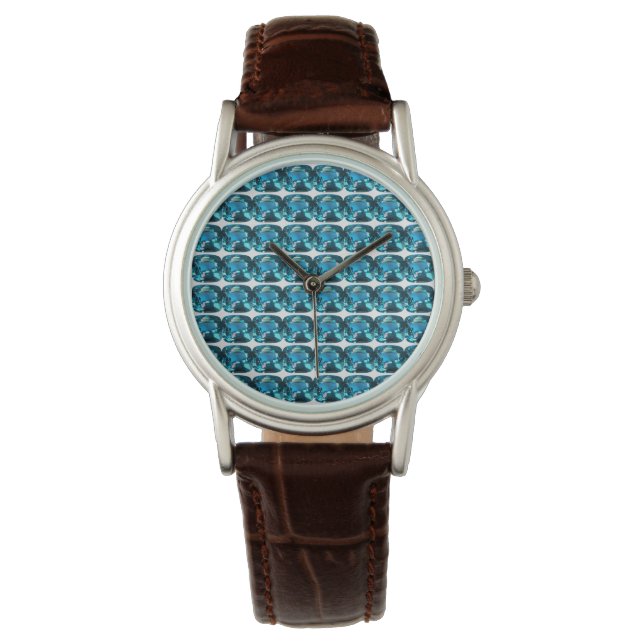 Cyan Armbanduhr (Vorderseite)
