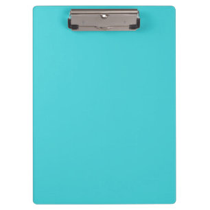 Cyan Blue Clipboard - Einfach und Beruflich Klemmbrett
