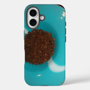 Cyan Blue Coffee Beans wunderbares abstraktes Desi title_seo2