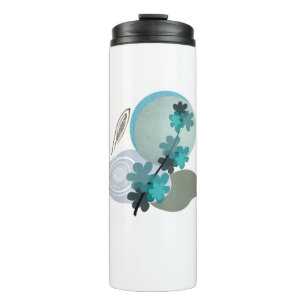 Cyan Boho Thermosbecher