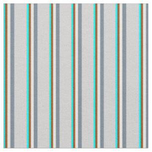 Cyan, Brown, Minzcreme, Schiefergrau und leicht Gr Stoff