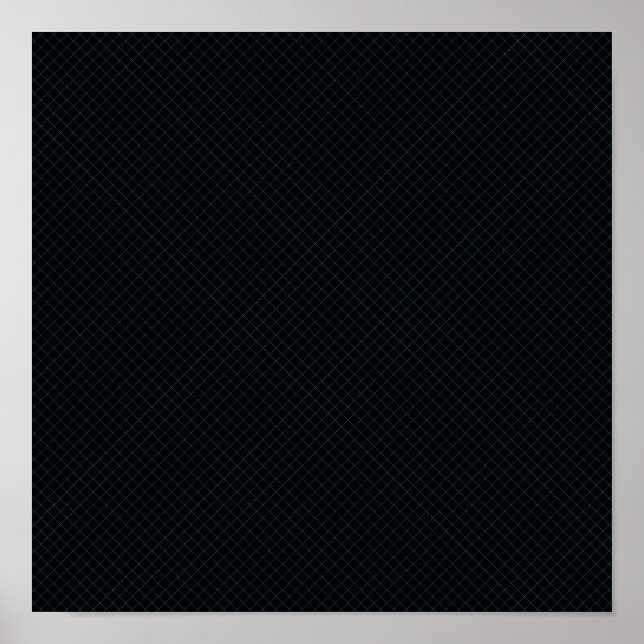 Cyan Diamonds nahtlos Poster (Vorne)