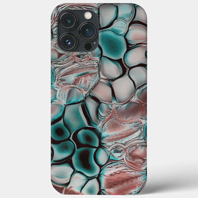 Cyanat Kupfer Zellen mit weicher Lichtreflektion Case-Mate iPhone Hülle (Rückseite)