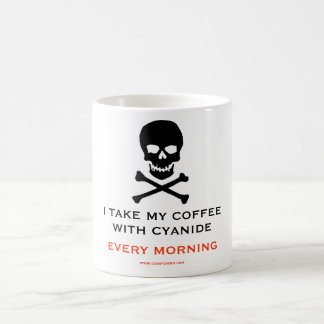 CYANID, SELBSTMORD, GIFT KAFFEETASSE