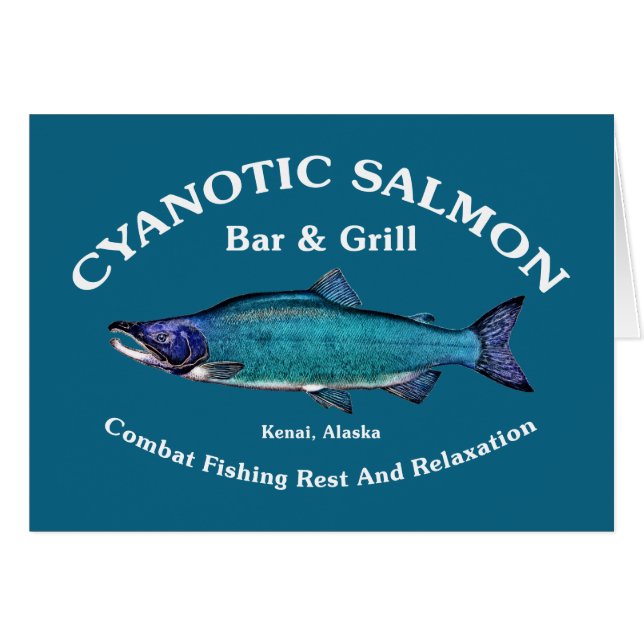 Cyanotic Lachs Bar & Grill (Vorderseite (Horizontal))