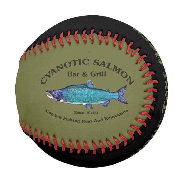 Cyanotic Lachs Bar & Grill Baseball (Vorne Rechts)