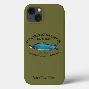 Cyanotic Lachs Bar & Grill Case-Mate iPhone Hülle