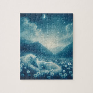 Cyanotype Schlafunicoron Dandelion Dreams