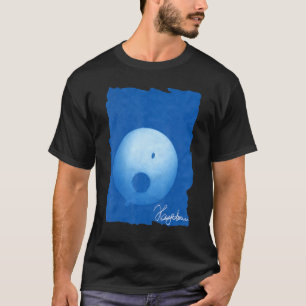 Cyaunographie Motorrad Lampe Mode Männer Blu T-Shirt