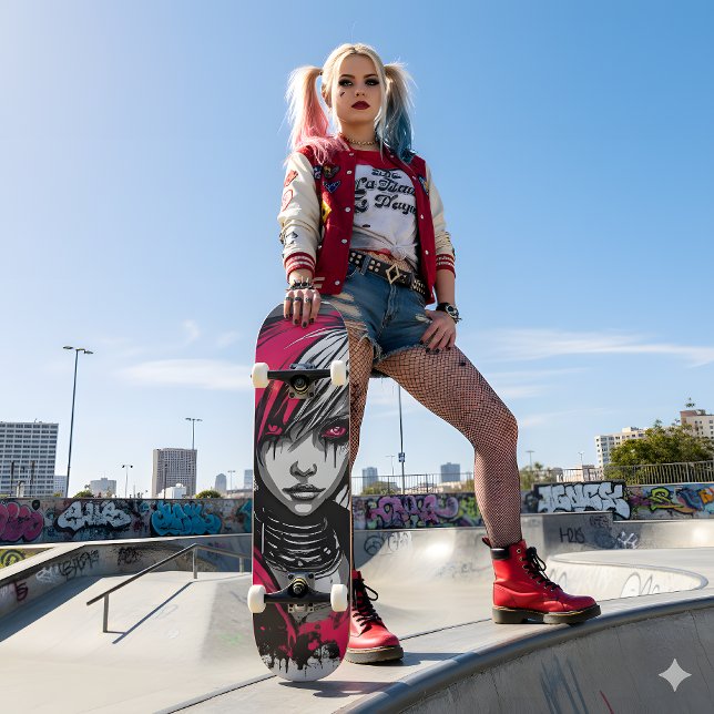 Cyber 2K Urban Emo Girl Skateboard (Von Creator hochgeladen)