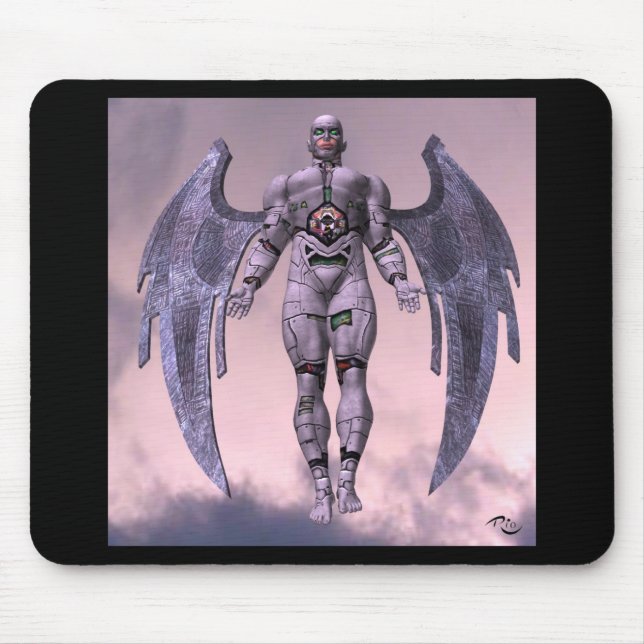 Cyber-Angel Mousepad (Vorne)