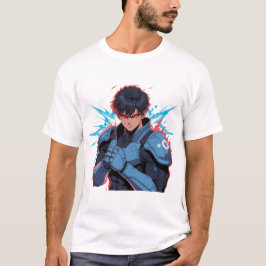 Cyber Anime Warrior T - Shirt