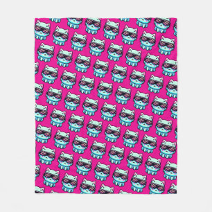 Cyber Cat Fleecedecke