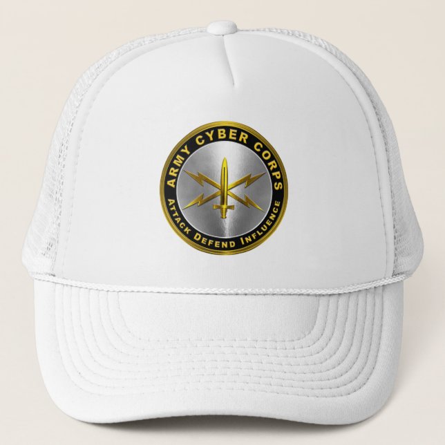 Cyber Corps Truckerkappe (Vorderseite)