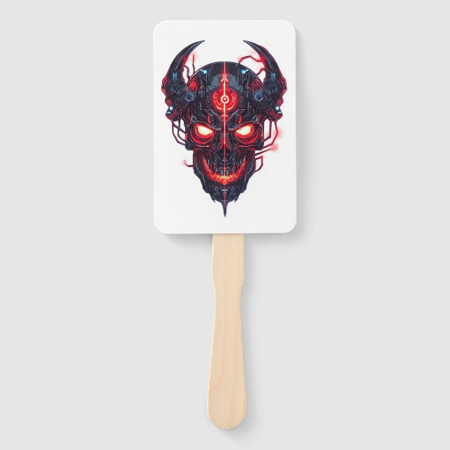 Cyber Demon Skull Lord Fächer (Vorderseite)