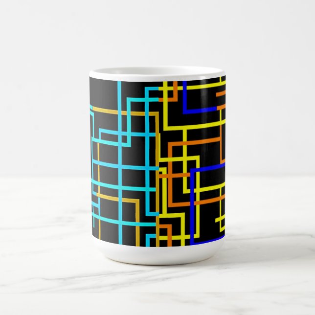 Cyber Grid Kaffeetasse (Mittel)