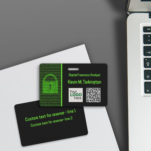Cyber-Konferenz & InfoSec-Geschäft - Lock & Code Ausweis (Von Creator hochgeladen)