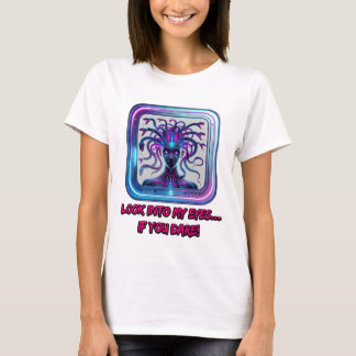 Cyber Medusa Neon - T-shirt femme