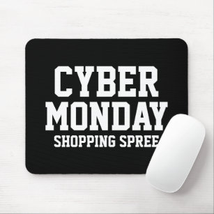 Cyber Monday Shopping-Tour benutzerdefinierte Maus Mousepad