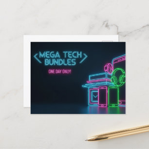 Cyber Montag Postkarte