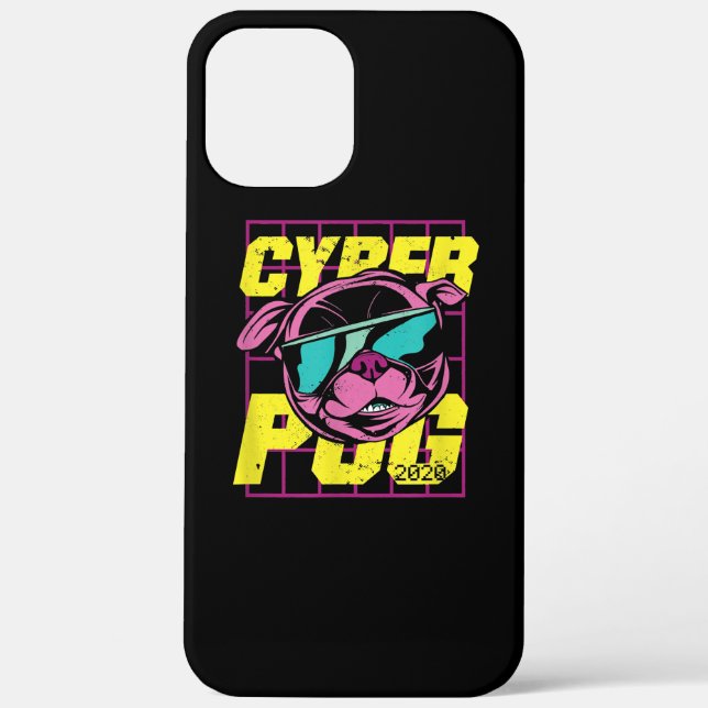 Cyber-Mops | Cooler Mops Hund Case-Mate iPhone Hülle (Rückseite)