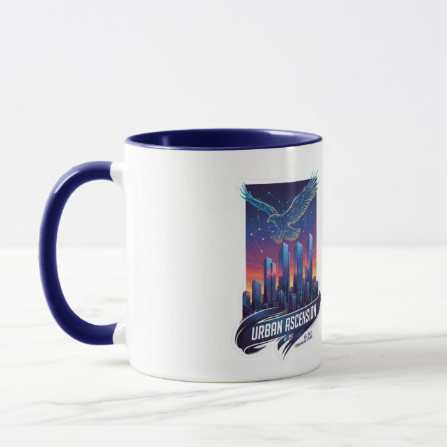Cyber-Natur-Vektor Tasse (Links)