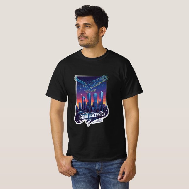 Cyber-Nature Vector T-Shirt (Vorne ganz)