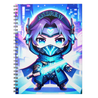 Cyber Ninja Chronicles - Futuristic Anime Carnet