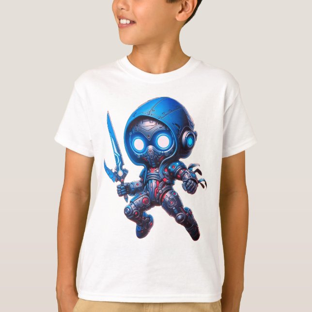 Cyber Ninja T-Shirt (Vorderseite)