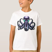 Cyber Octopus - Futuristische Meereskreatur