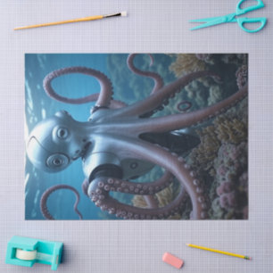 Cyber-Octopus-Gewebe-Papier Seidenpapier