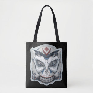Cyber Oni: Das Mecha-Dämonengesicht Tasche